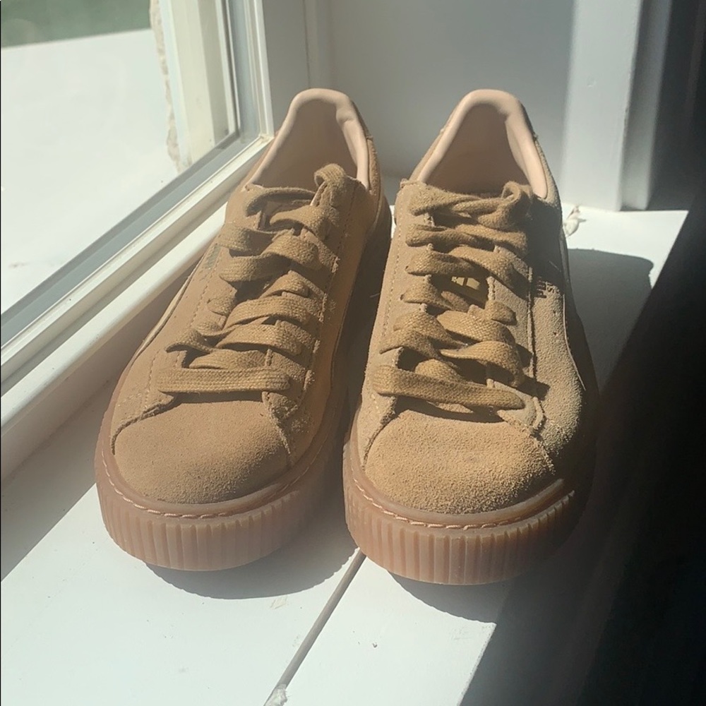 Puma Suede and Gum sole Rihanna Creepers